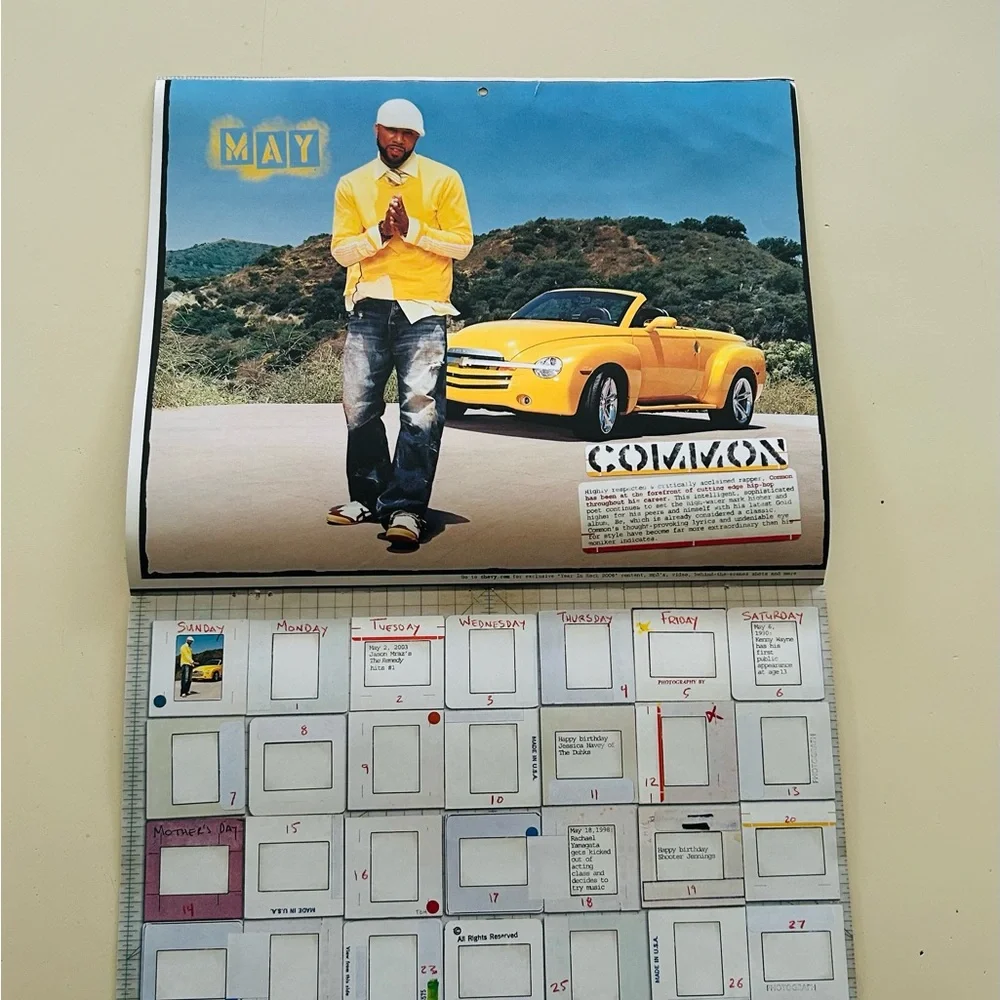 CHEVY / Year In Rock 2006 Calendar